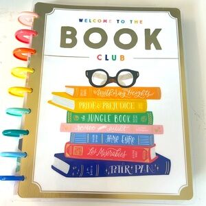 The Happy Planner 2020-21 Bookish Welcome to the Book Club 18 Month Planner HTF